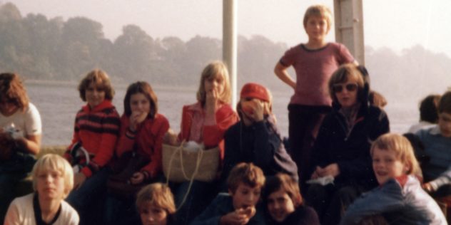 Ulrike – mit der Schulklasse auf Harriersand 1979