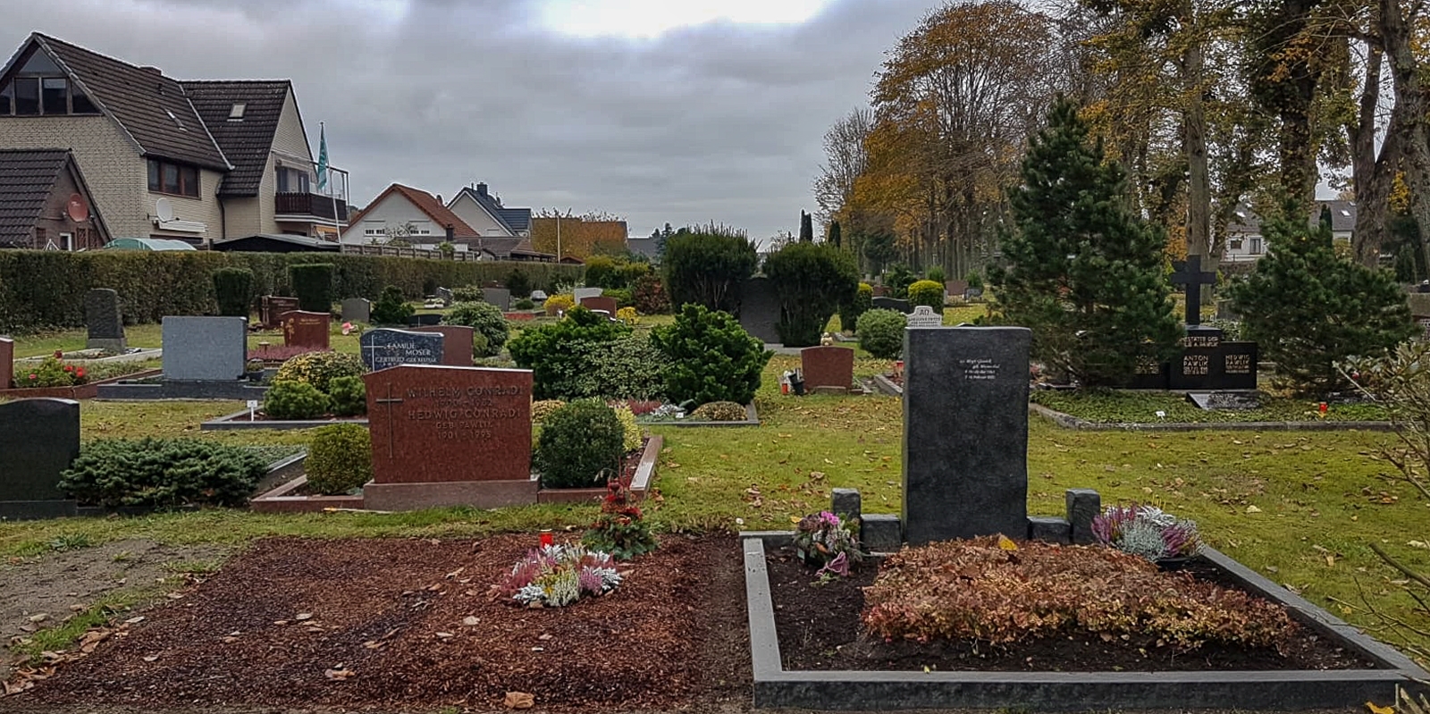 Zu Allerheiligen nicht auf den Katholischen Friedhof Blumenthal 2020