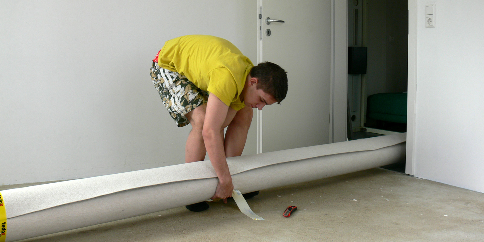 Teppichverlegen in der Moorstrasse 13 2011