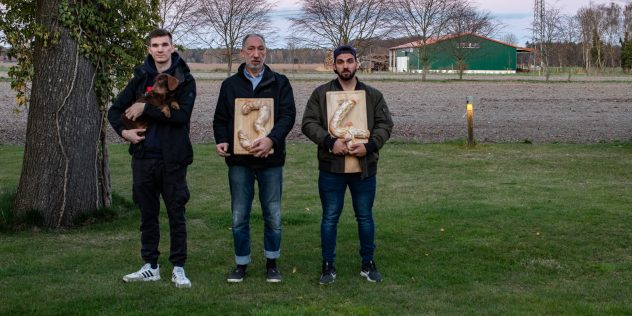 Osterfeuer in der Moorstrasse 2021